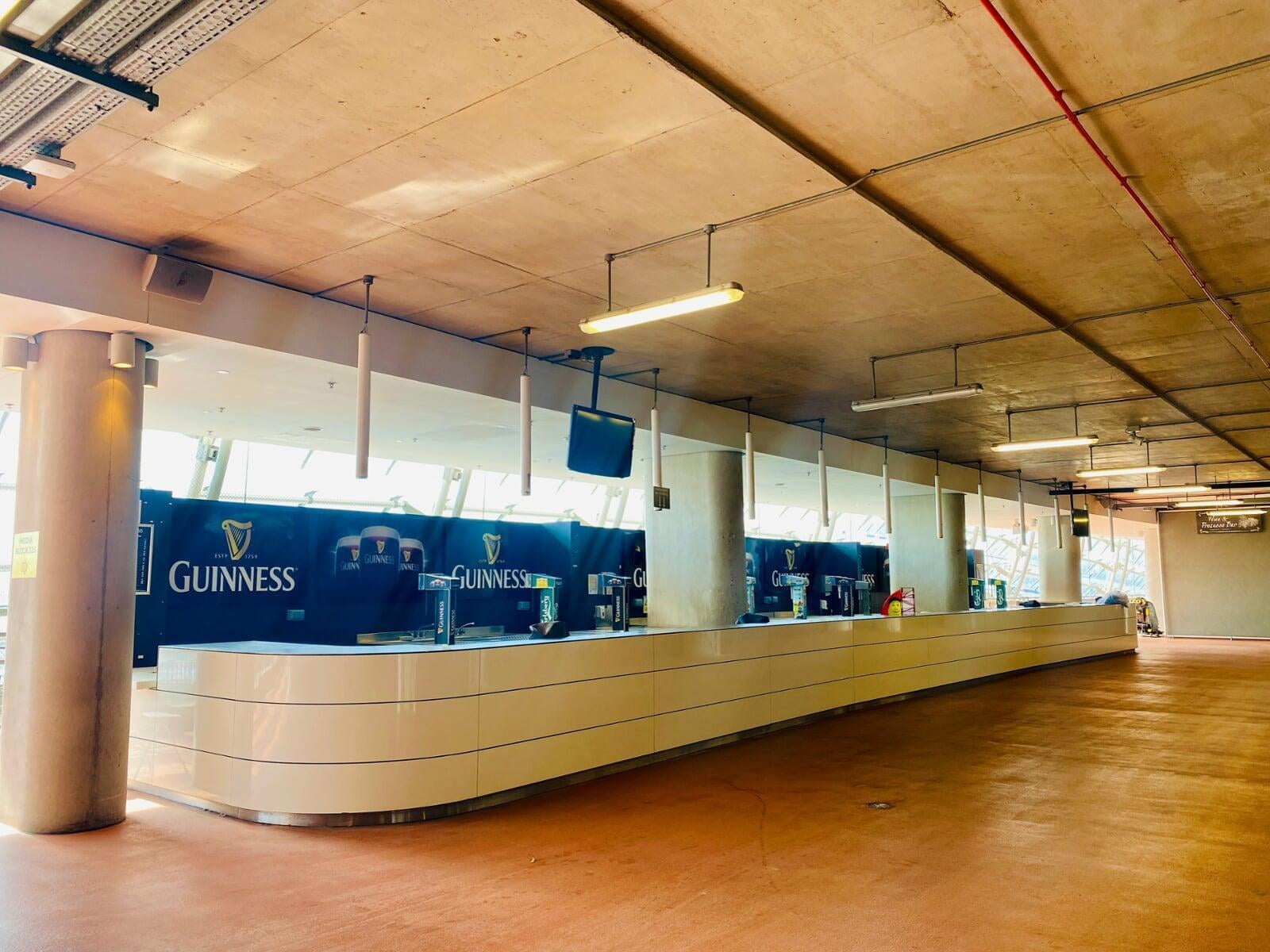 The Aviva Stadium New Bar Till System
